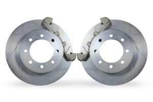 Ford F-250 Brake Rotors (2) - Front - Baer Brakes - Big Claw HD Slot & Drilled - `13-`22